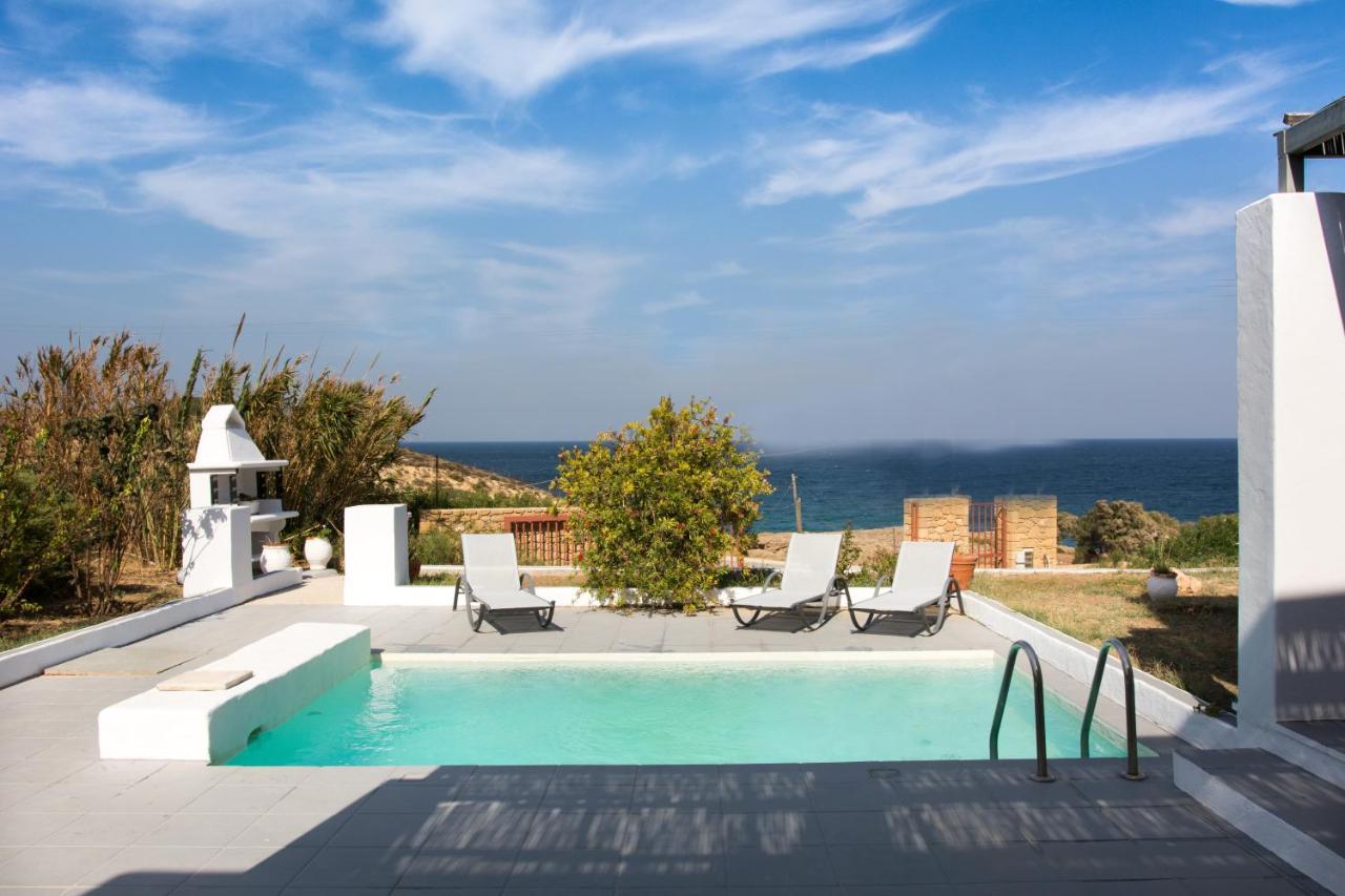 Superior Villa Lino Skyros Bagian luar foto