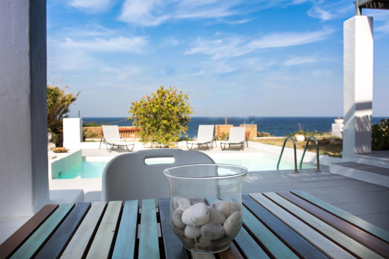 Superior Villa Lino Skyros Bagian luar foto